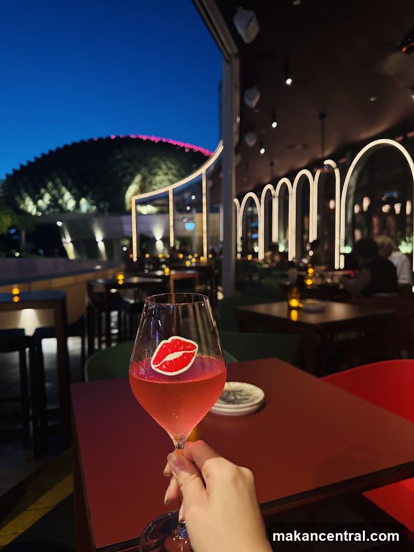 Cocktail with a view