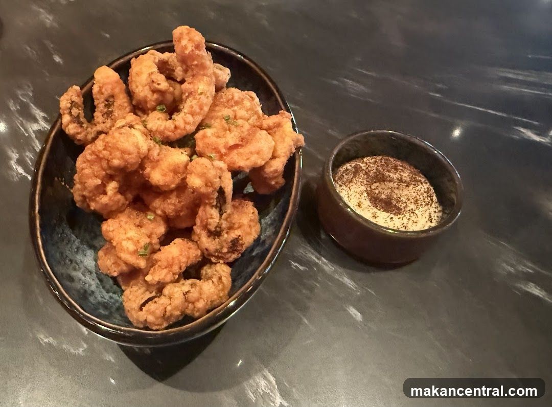 Fried Shrimp with Dip