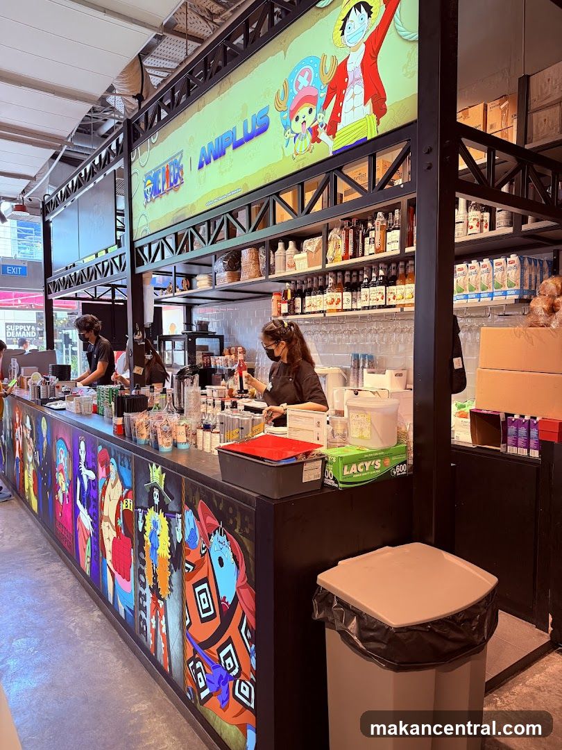 Bar with Anime Theming