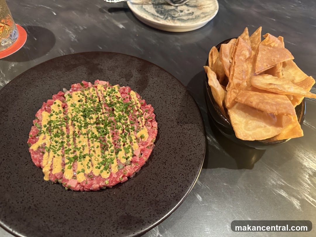Steak Tartare with Chips