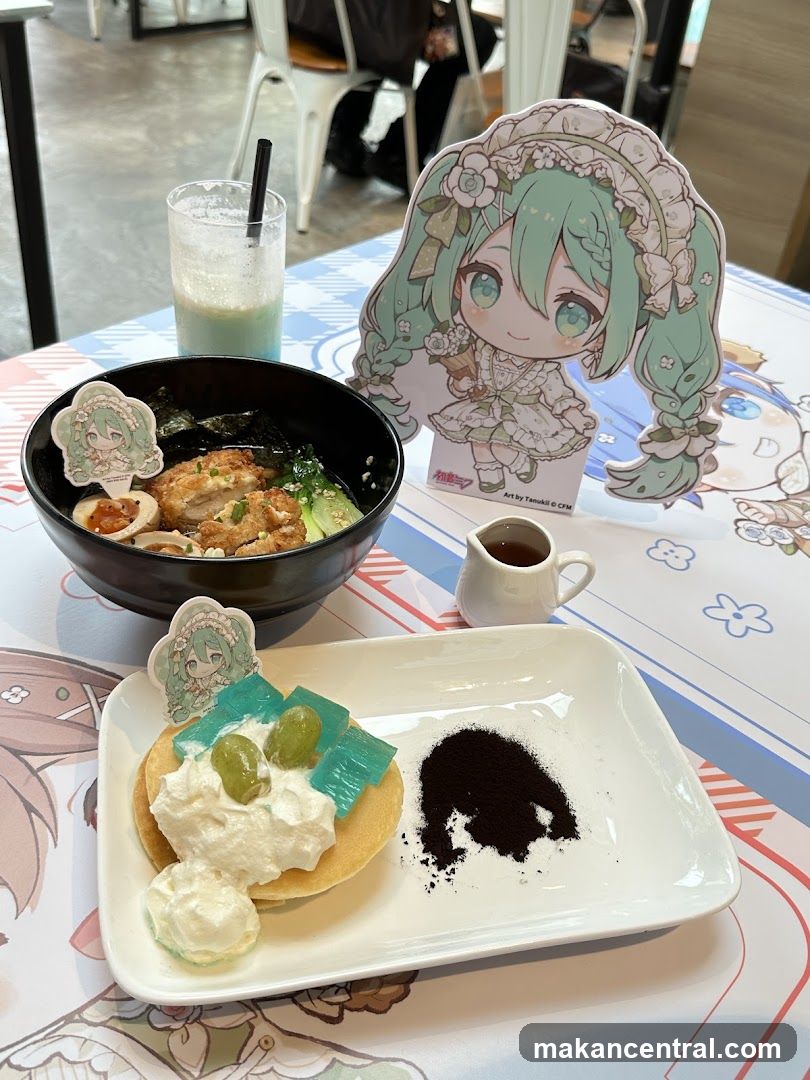 Dessert and Ramen