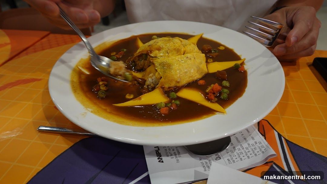 Omurice with Curry