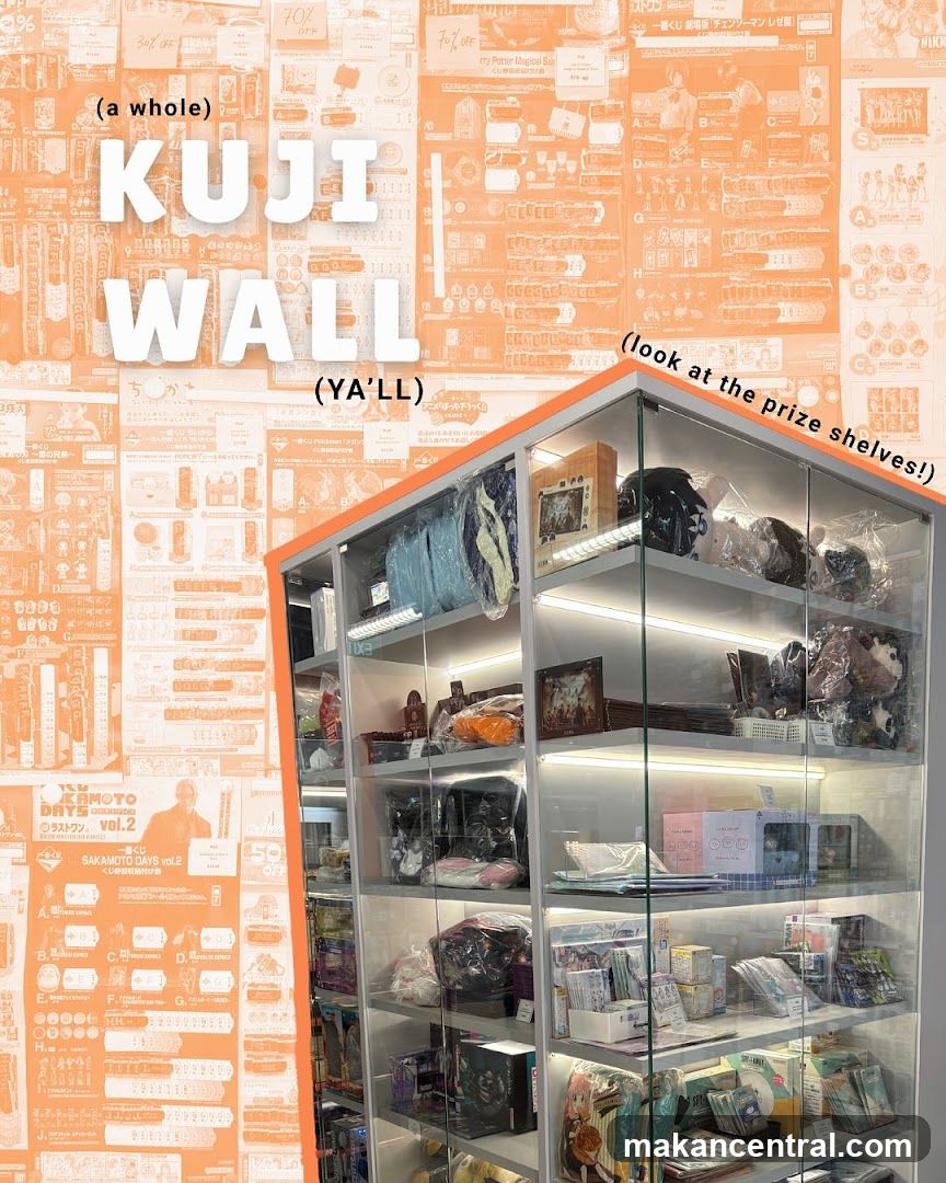 Kuji Wall Display