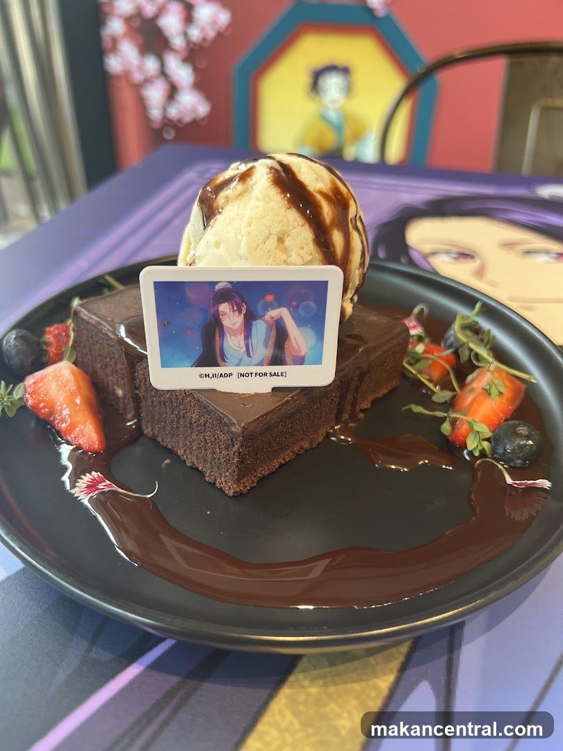 Chocolate Brownie with Ice Cream