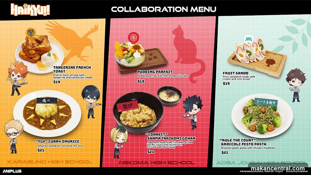 HAIKYU!! COLLABORATION MENU