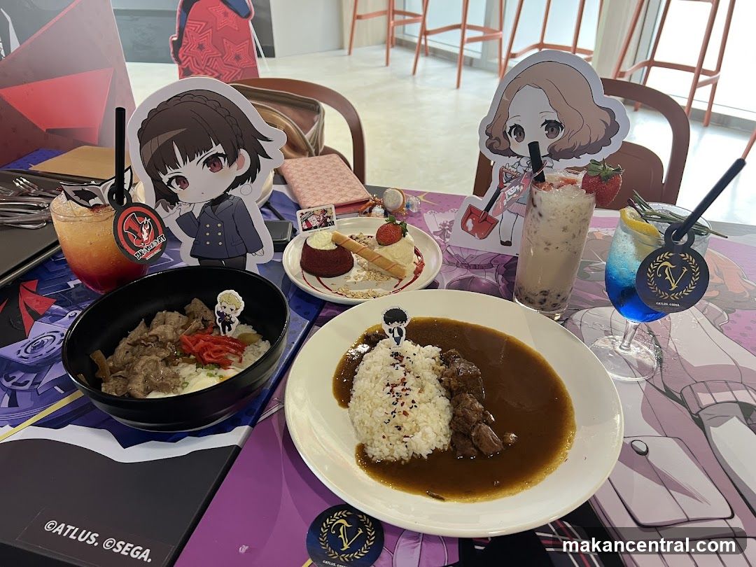 Persona 5 Themed Food and Drinks