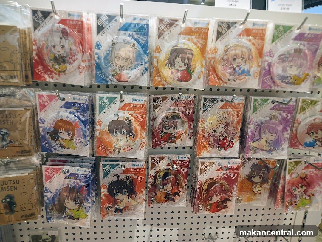 Anime Merchandise Display