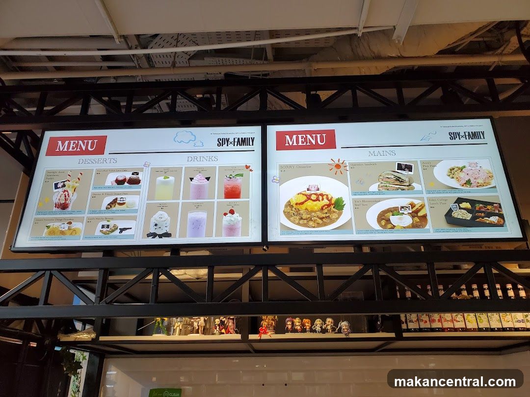 SPY-FAMILY MENU