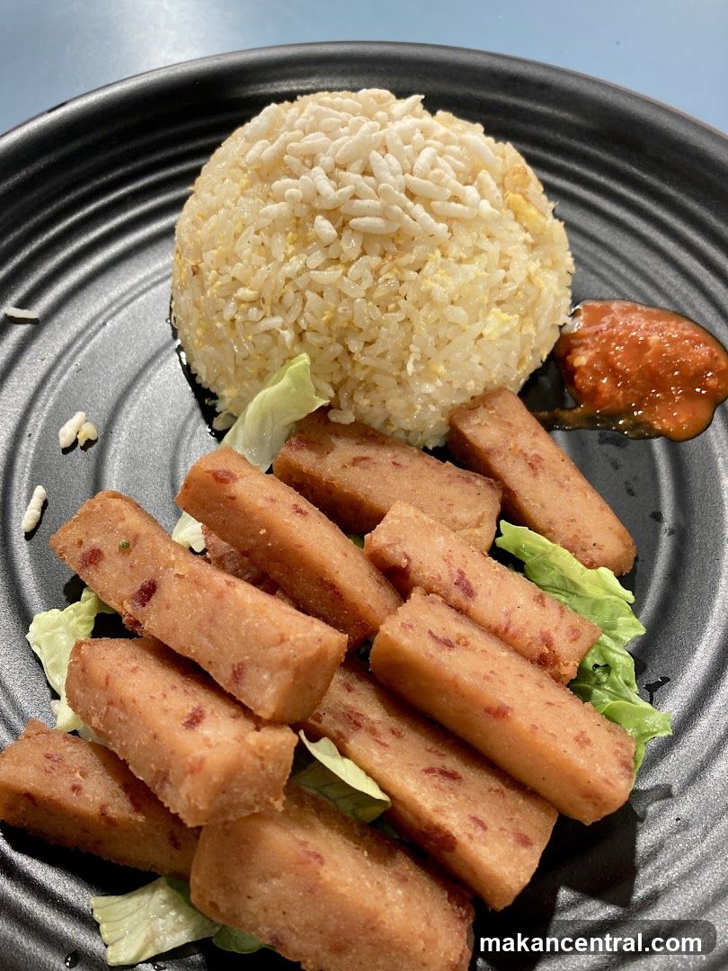 Fried Rice with Fried Turnip Cake