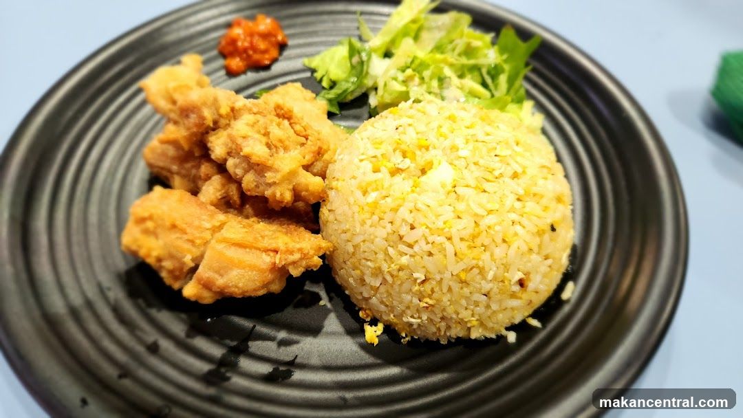 Fried Chicken and Rice