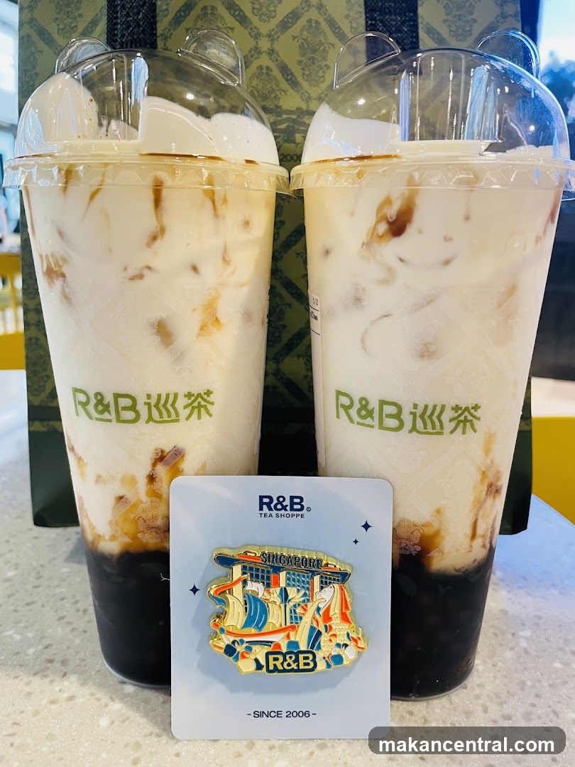 R&B Tea Shoppe Drinks and Pin