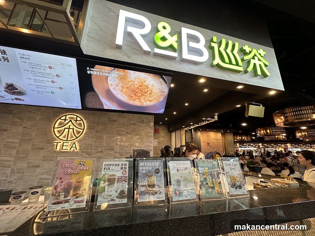 R&B Tea Shop Counter