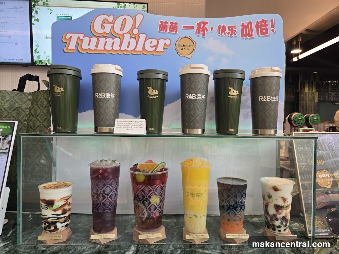 R&B Tea Tumblers and Drinks
