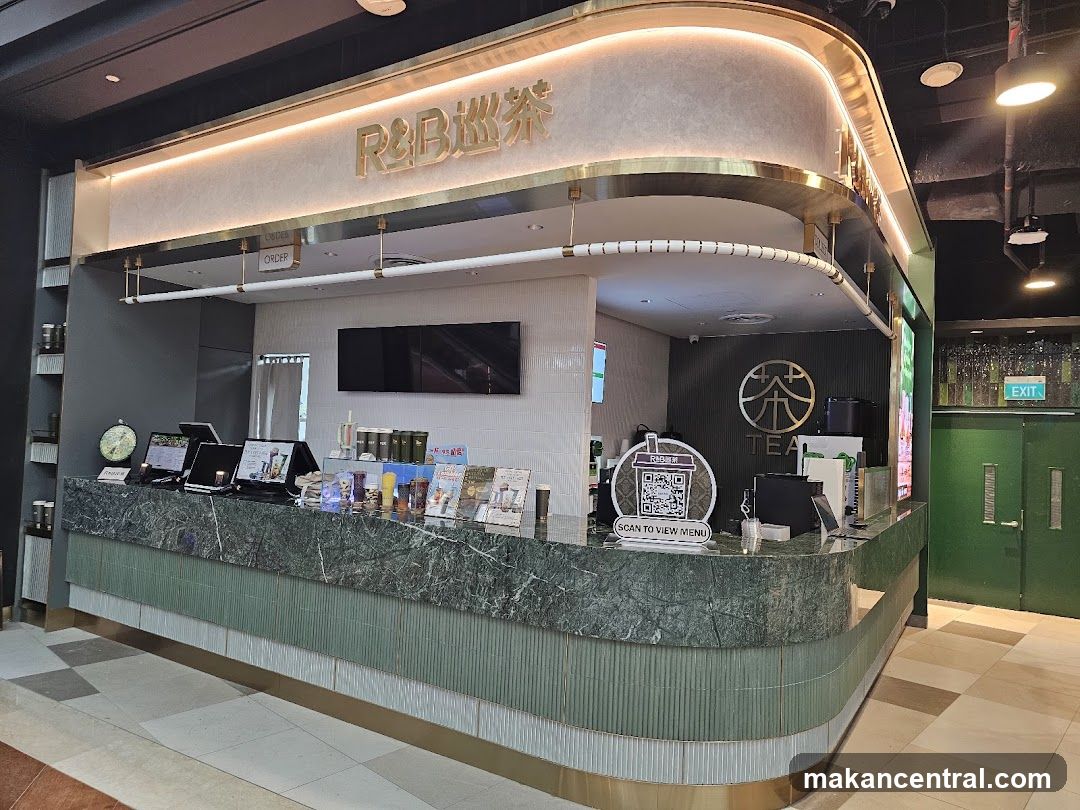 R&B Tea Shop Counter