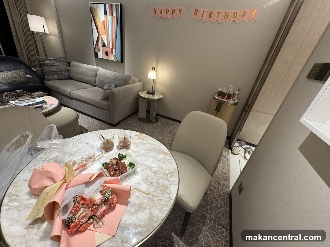 Birthday Celebration Setup