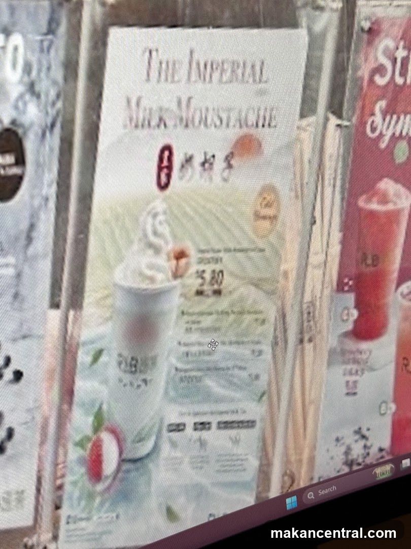 The Imperial Milk Moustache