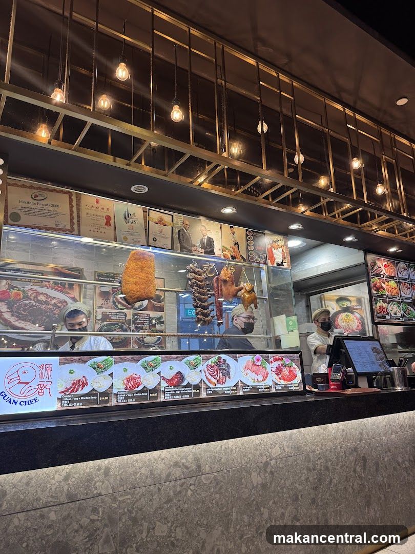 Restaurant Counter with Food Displays