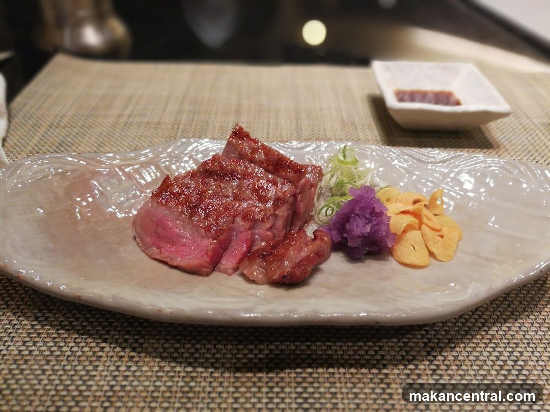 Seared Beef Slices