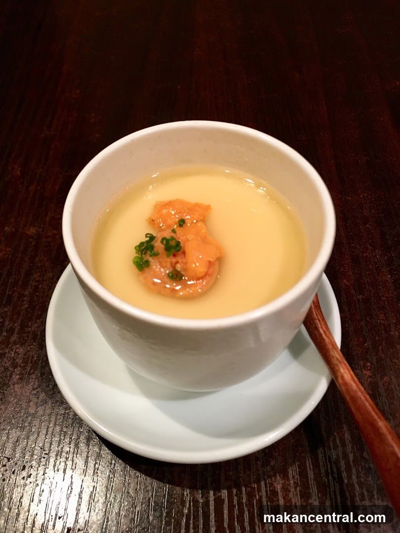 Chawanmushi with Uni