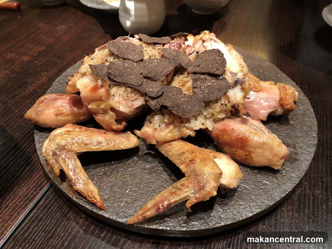 Roast Chicken with Truffles