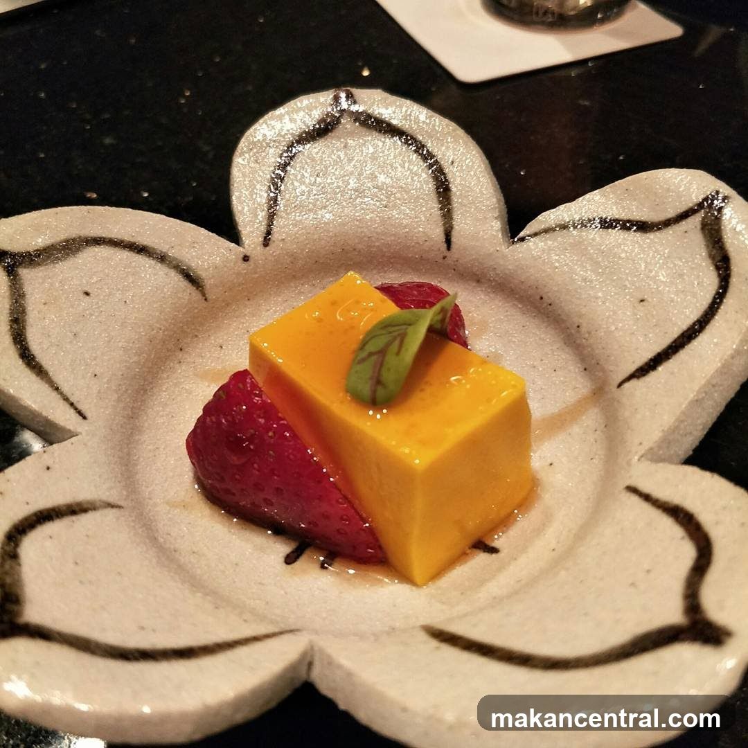 Dessert with Strawberries
