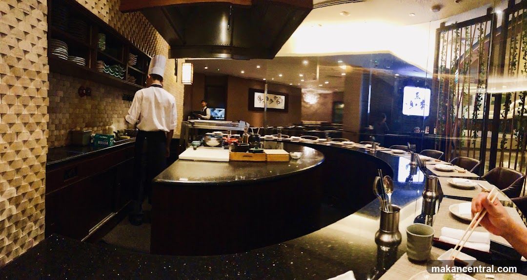 Restaurant Interior with Chef