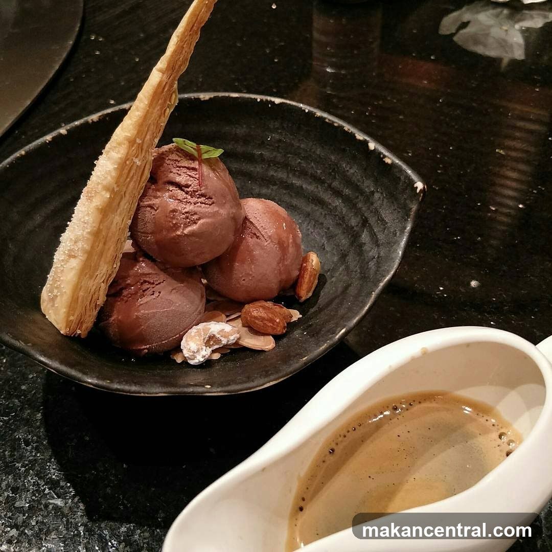 Chocolate Ice Cream with Espresso