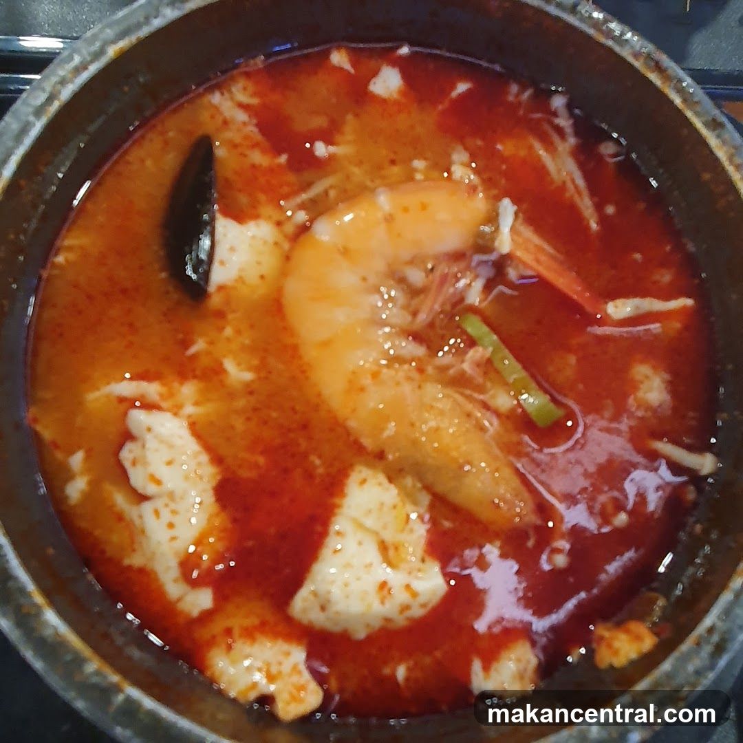 Spicy Seafood Tofu Stew