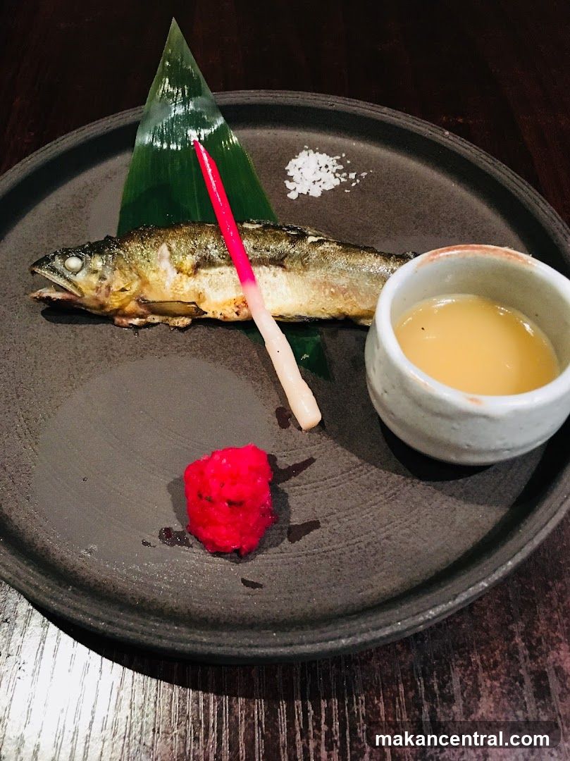 Grilled Fish with Accompaniments