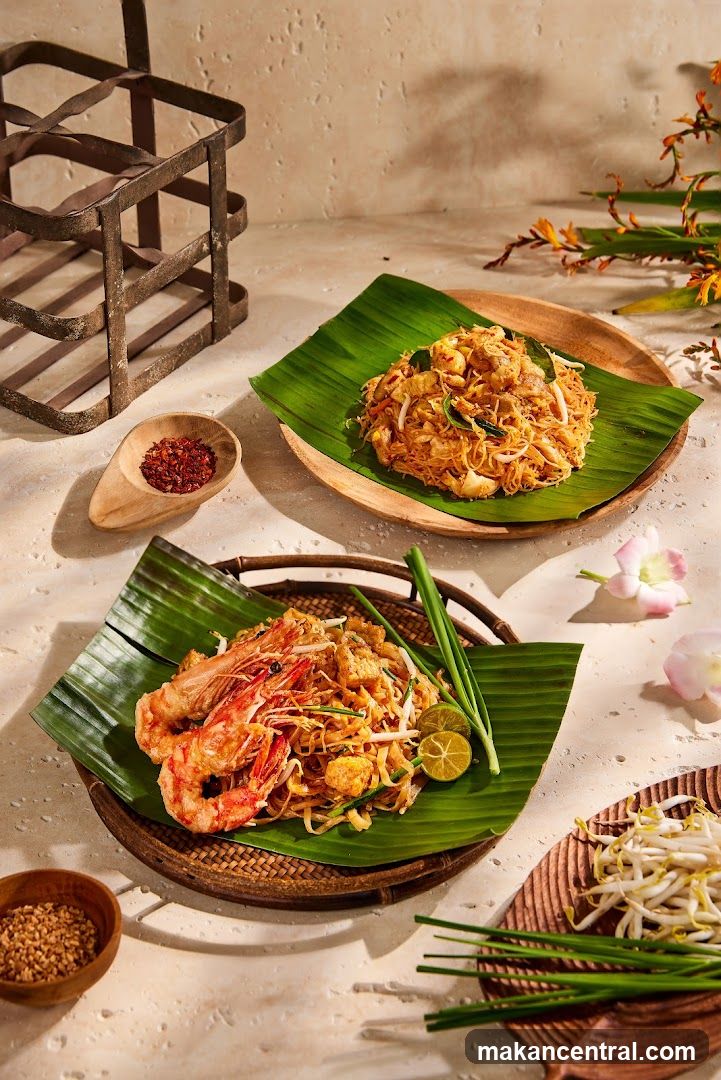 Thai Noodles with Shrimp