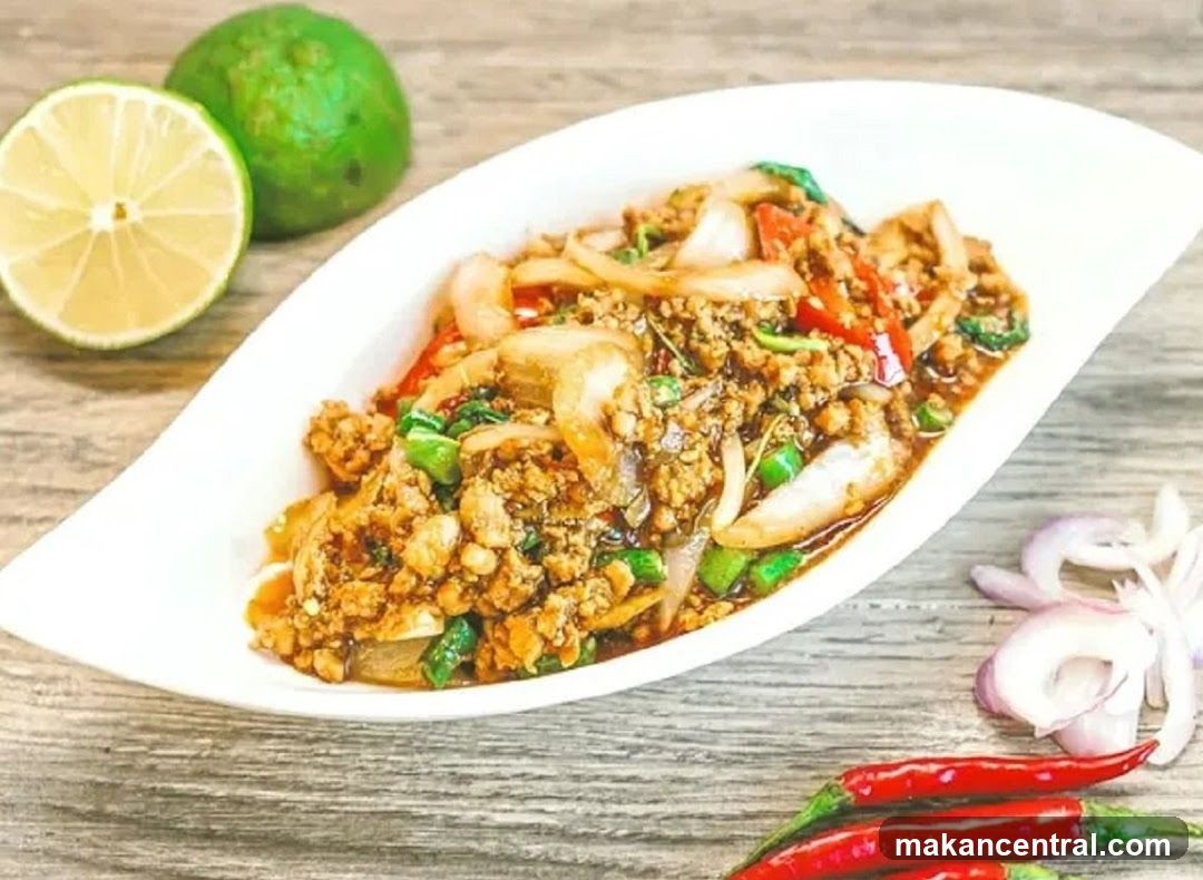Spicy Minced Meat Dish