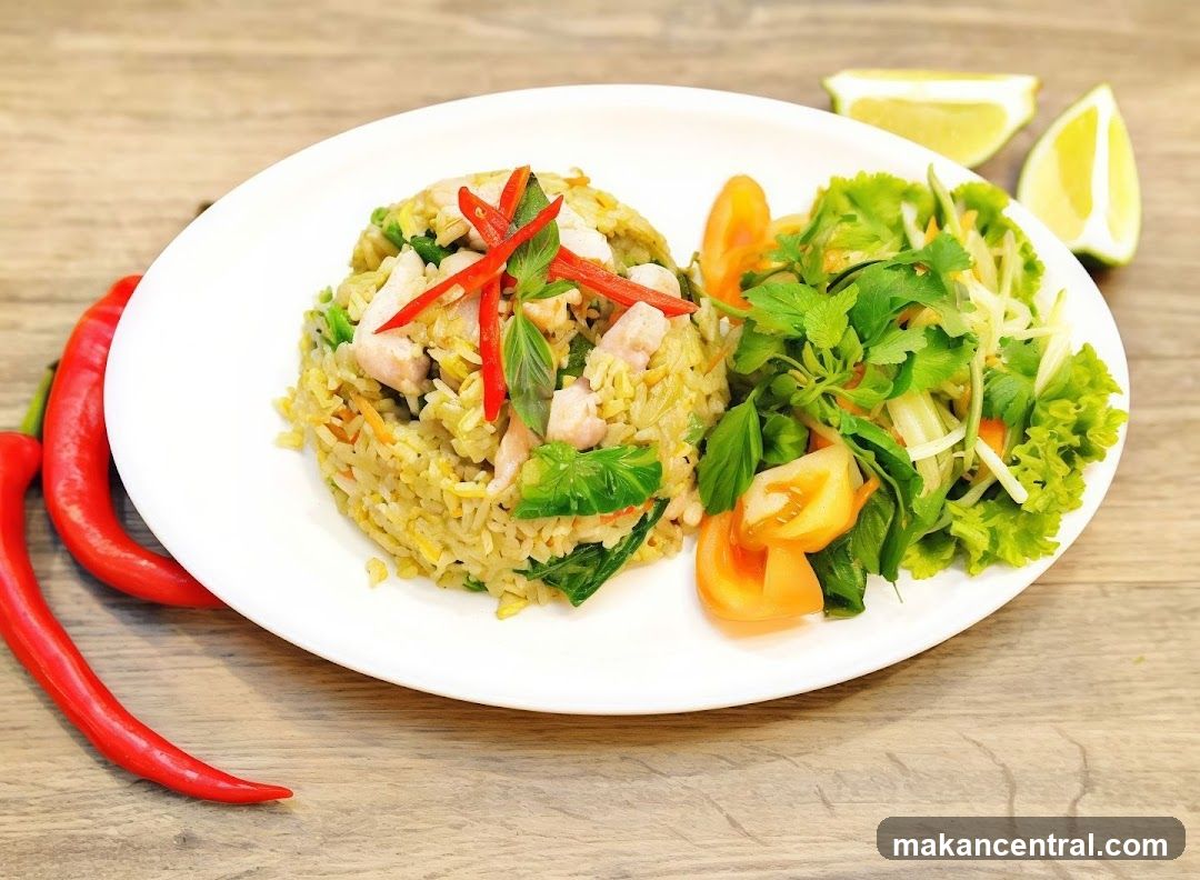 Green Curry Fried Rice