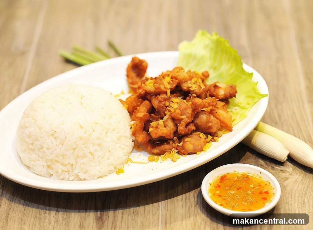 Fried Chicken with Rice
