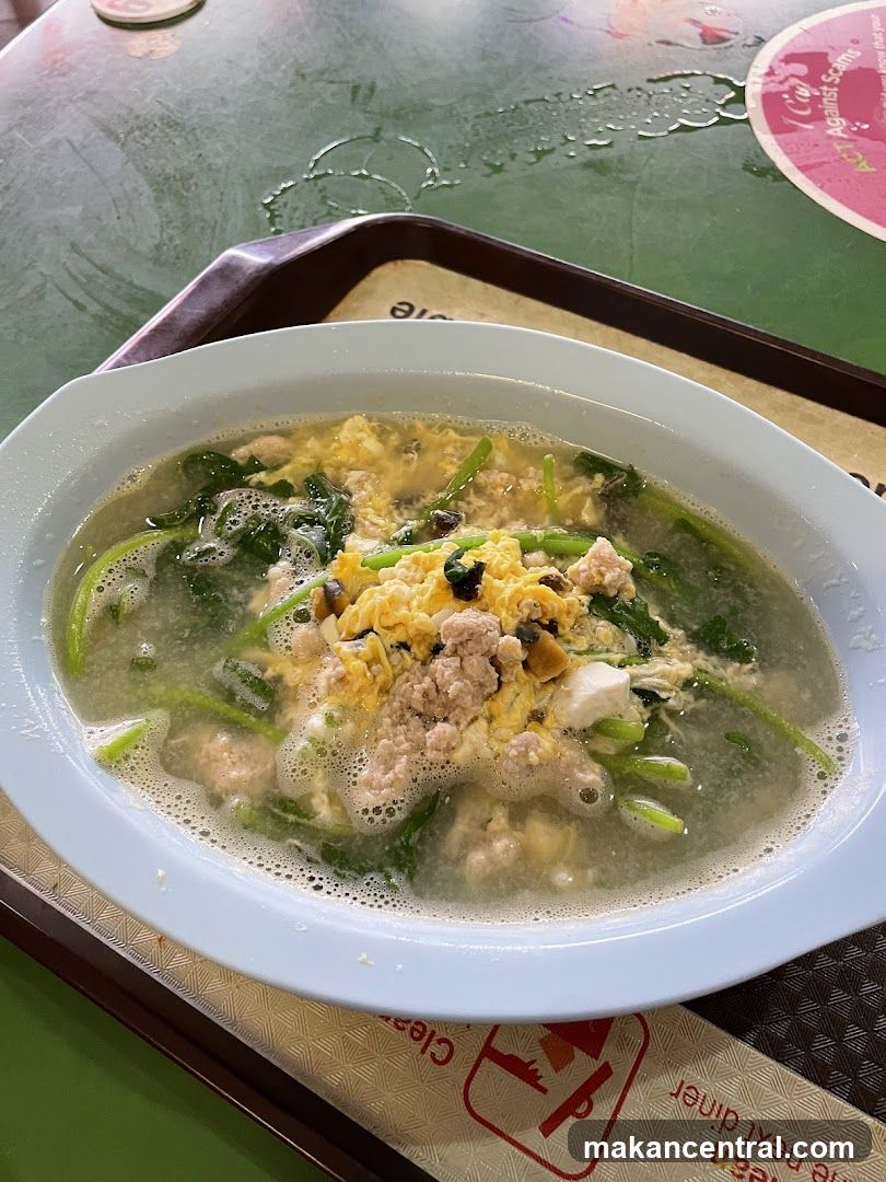 Minced Pork and Egg Soup