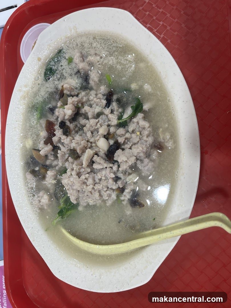 Minced Pork Porridge