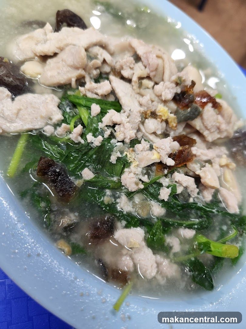Minced Pork and Vegetable Soup