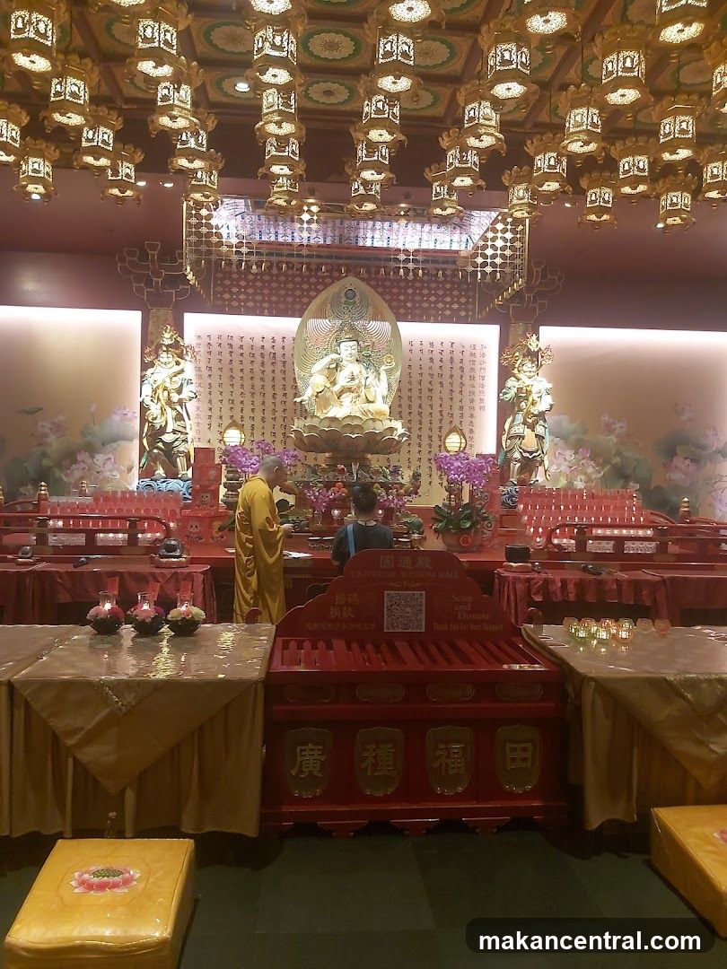 Buddhist Temple Interior