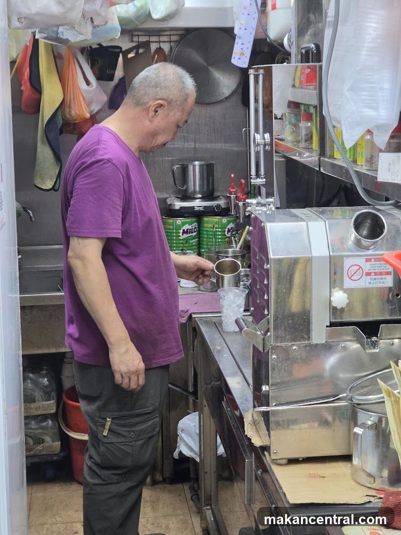 Man preparing a drink