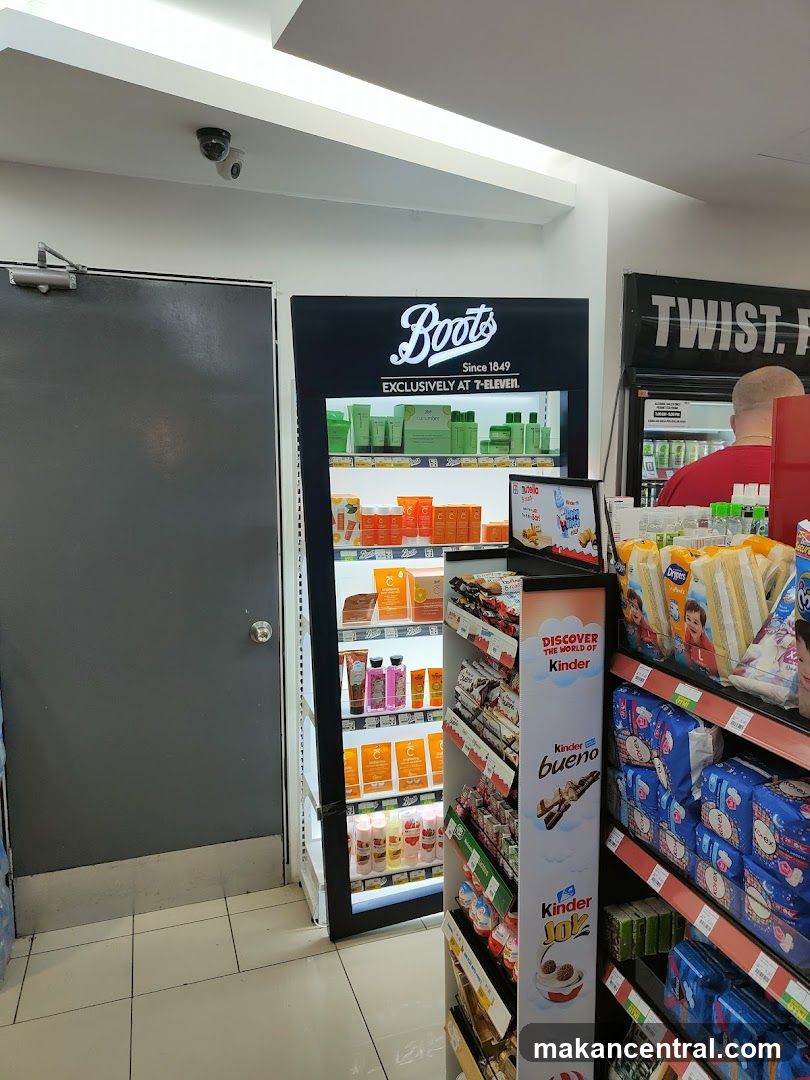 Boots Products Displayed in 7-Eleven