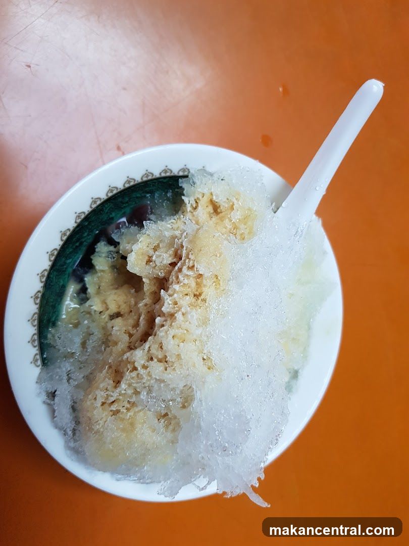 Shaved Ice Dessert