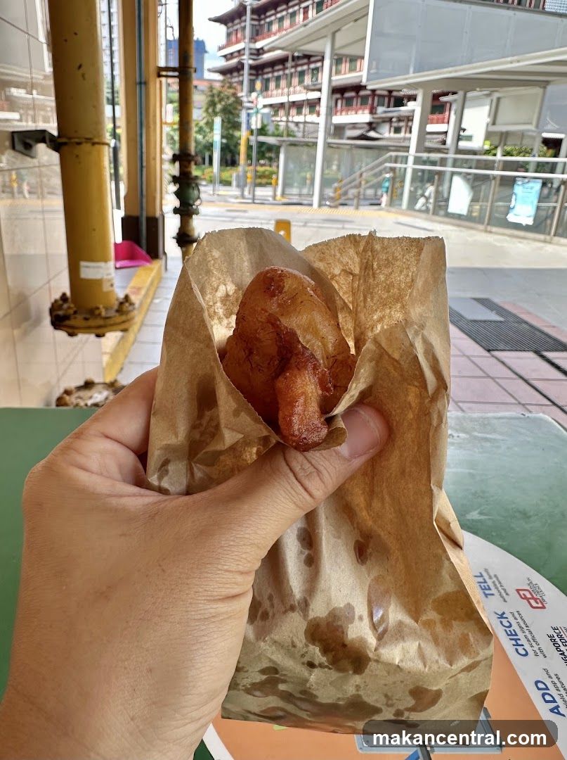 Fried Snack in Paper Bag