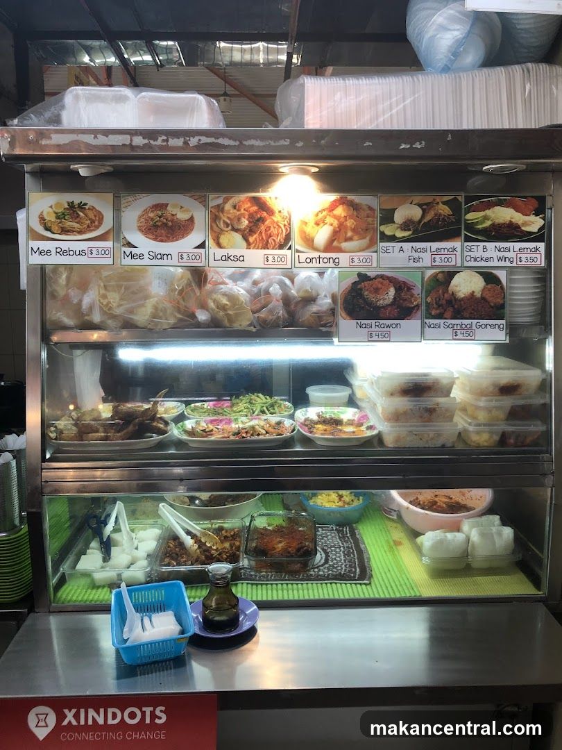 Food stall display