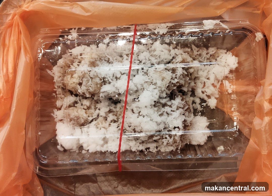 Dessert in a plastic container