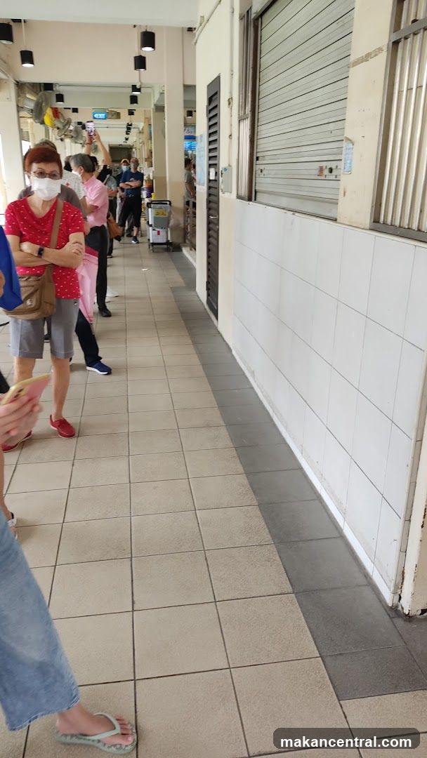 People in a queue