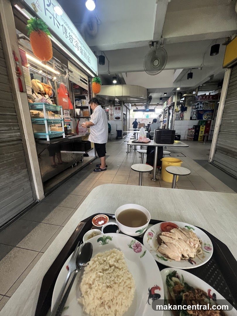 Hainanese Chicken Rice Stall