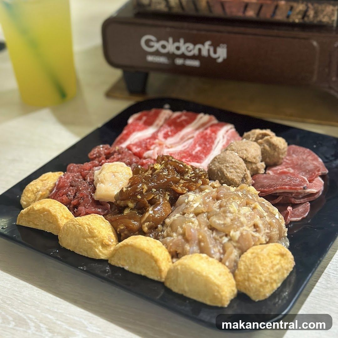 Assorted Meats and Tofu