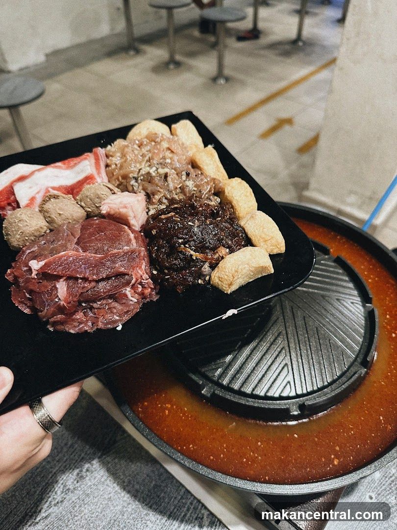 Assortment of Meats and Sides for Grilling