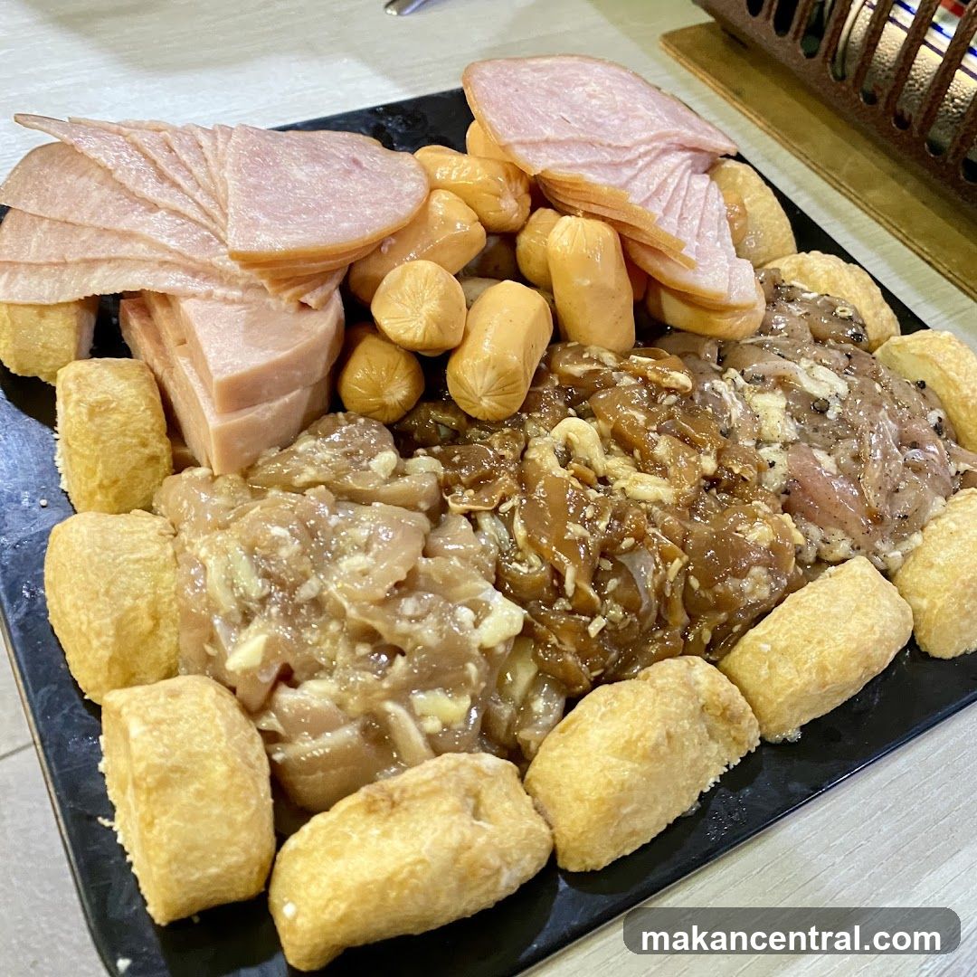 Assorted Meats and Tofu Platter