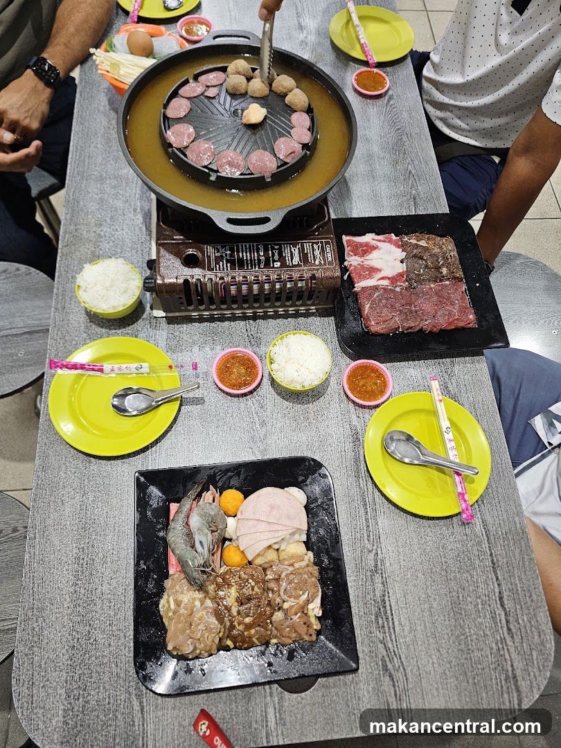 Grill and Hot Pot Meal