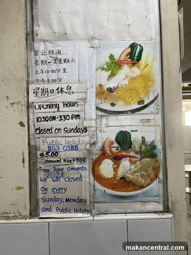 Restaurant Hours and Menu Information